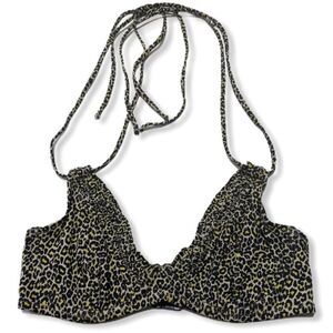 Animal‎ Print Bikini Top